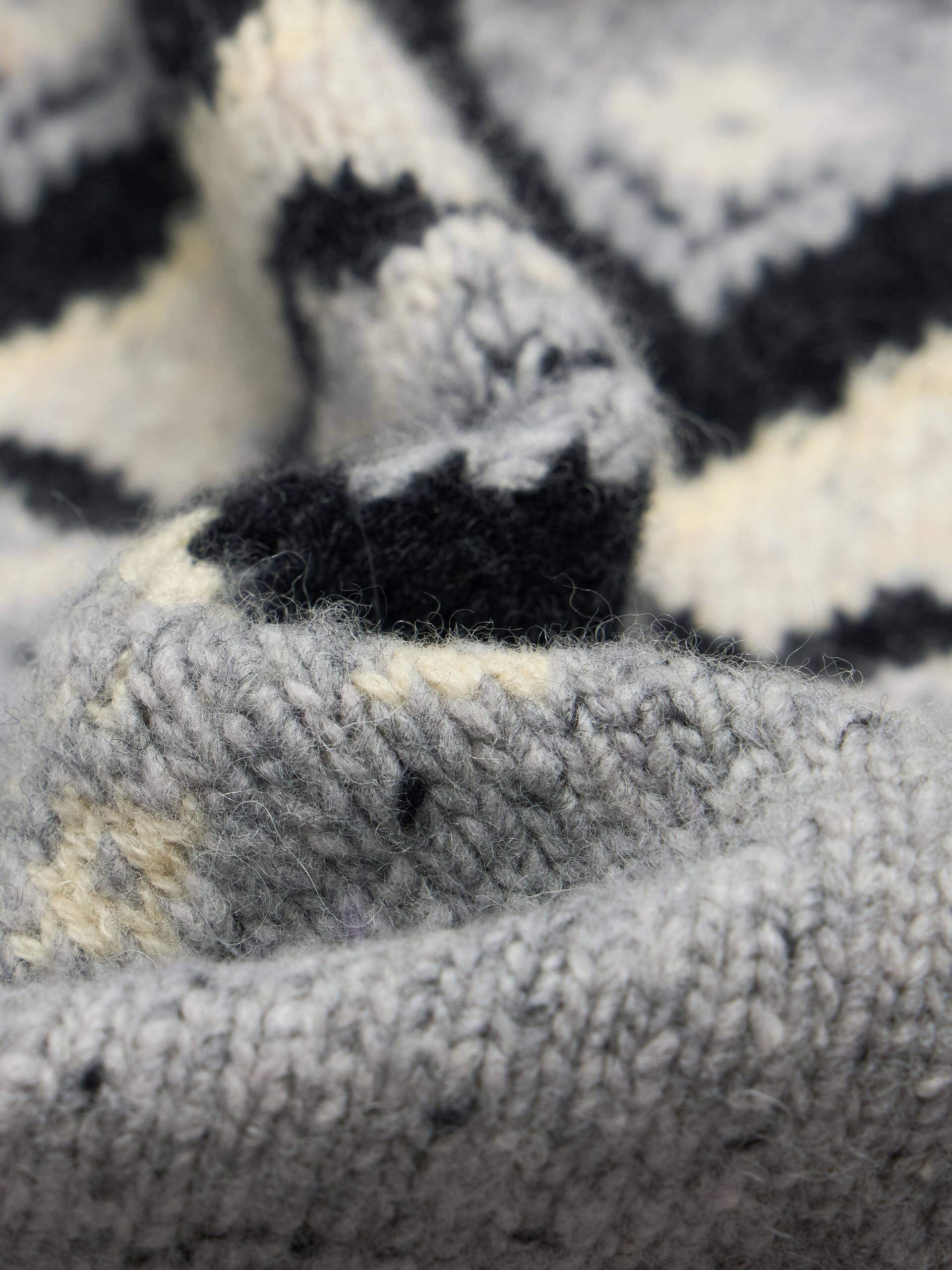 Included Alpaca Fair Isle Vest