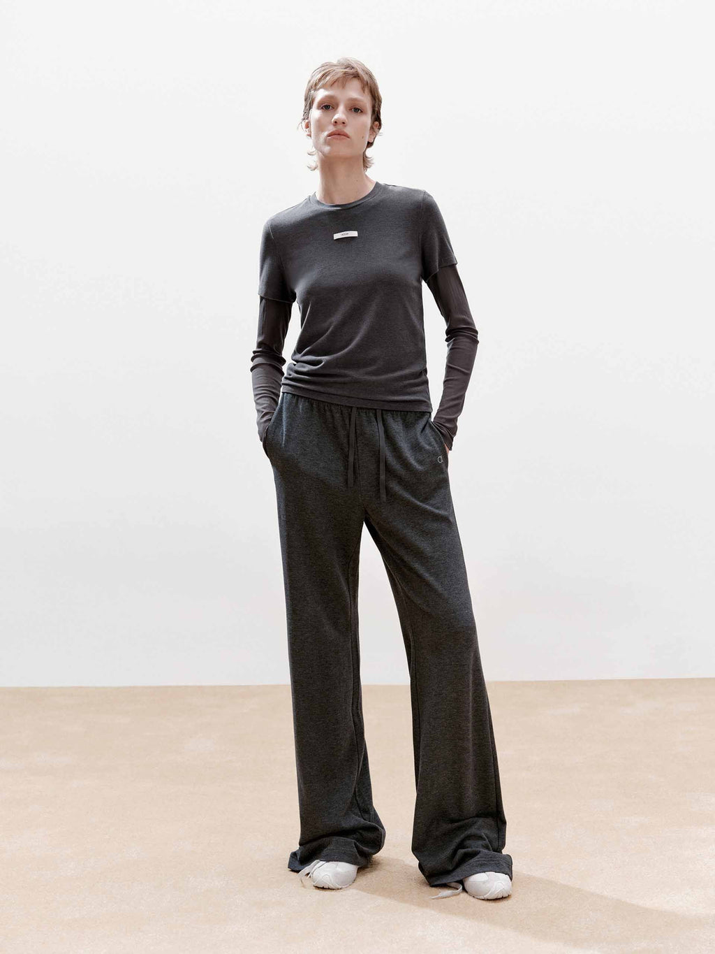 Two Piece Slim T-shirt