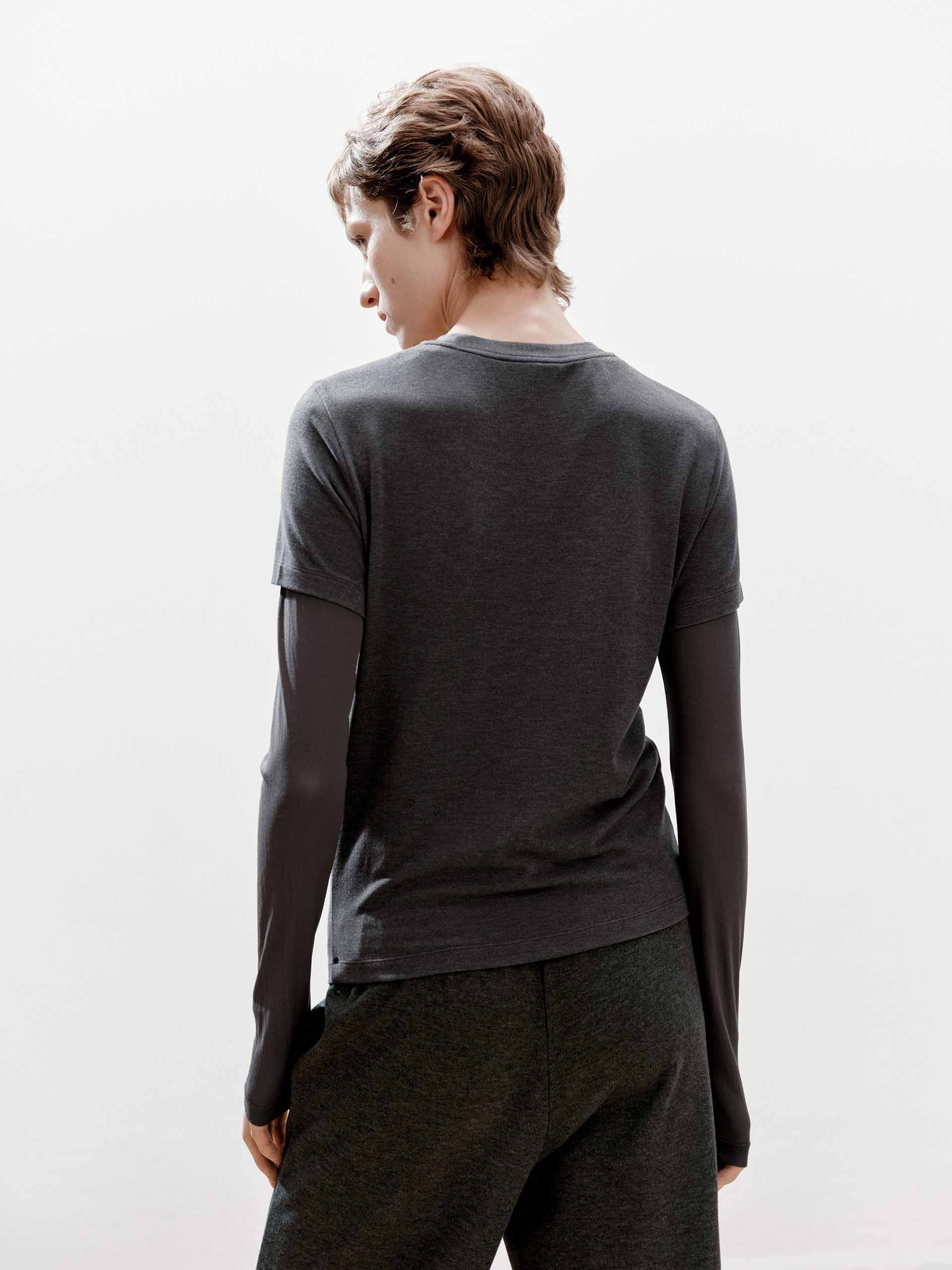 Two Piece Slim T-shirt