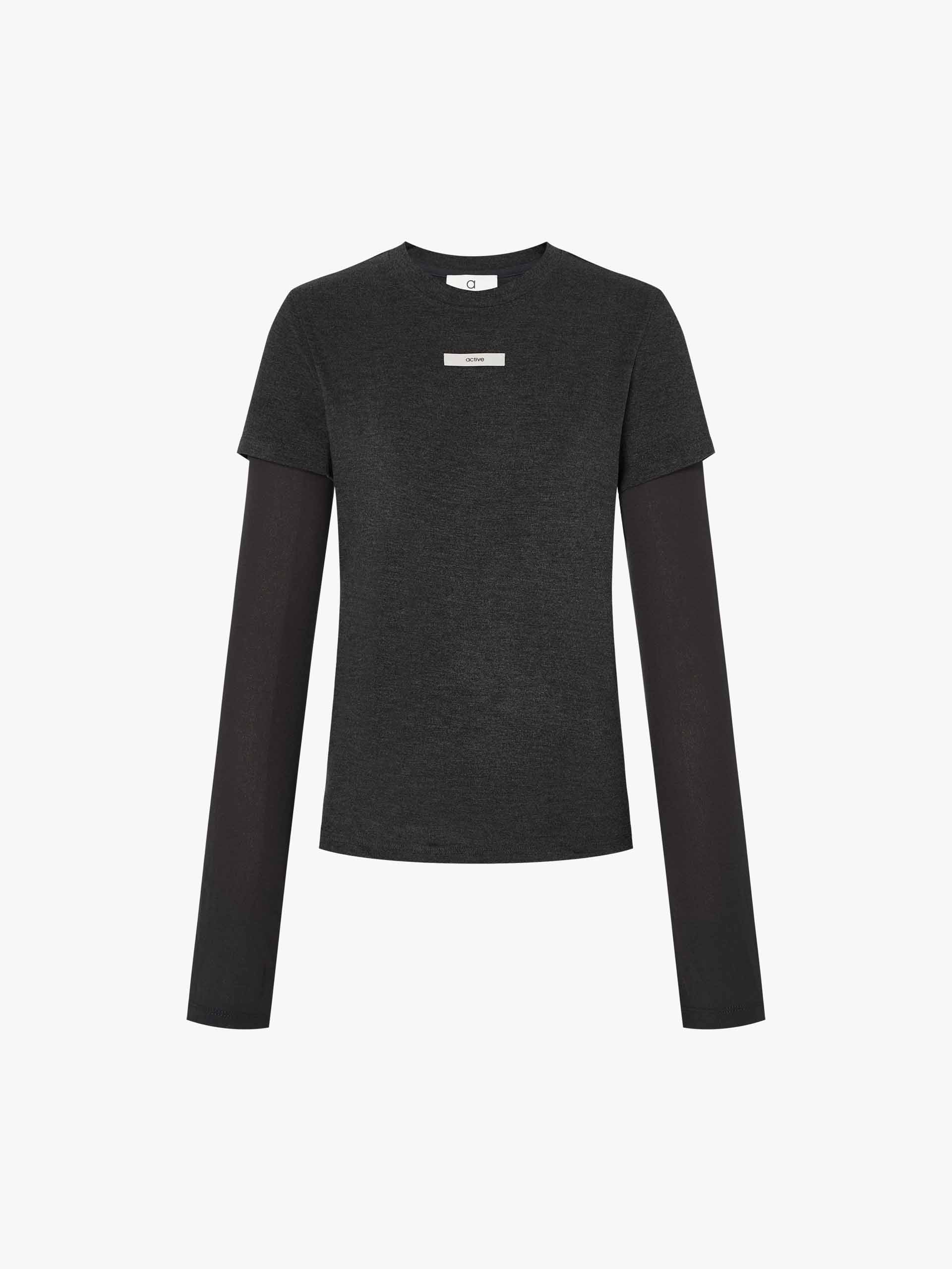 Two Piece Slim T-shirt