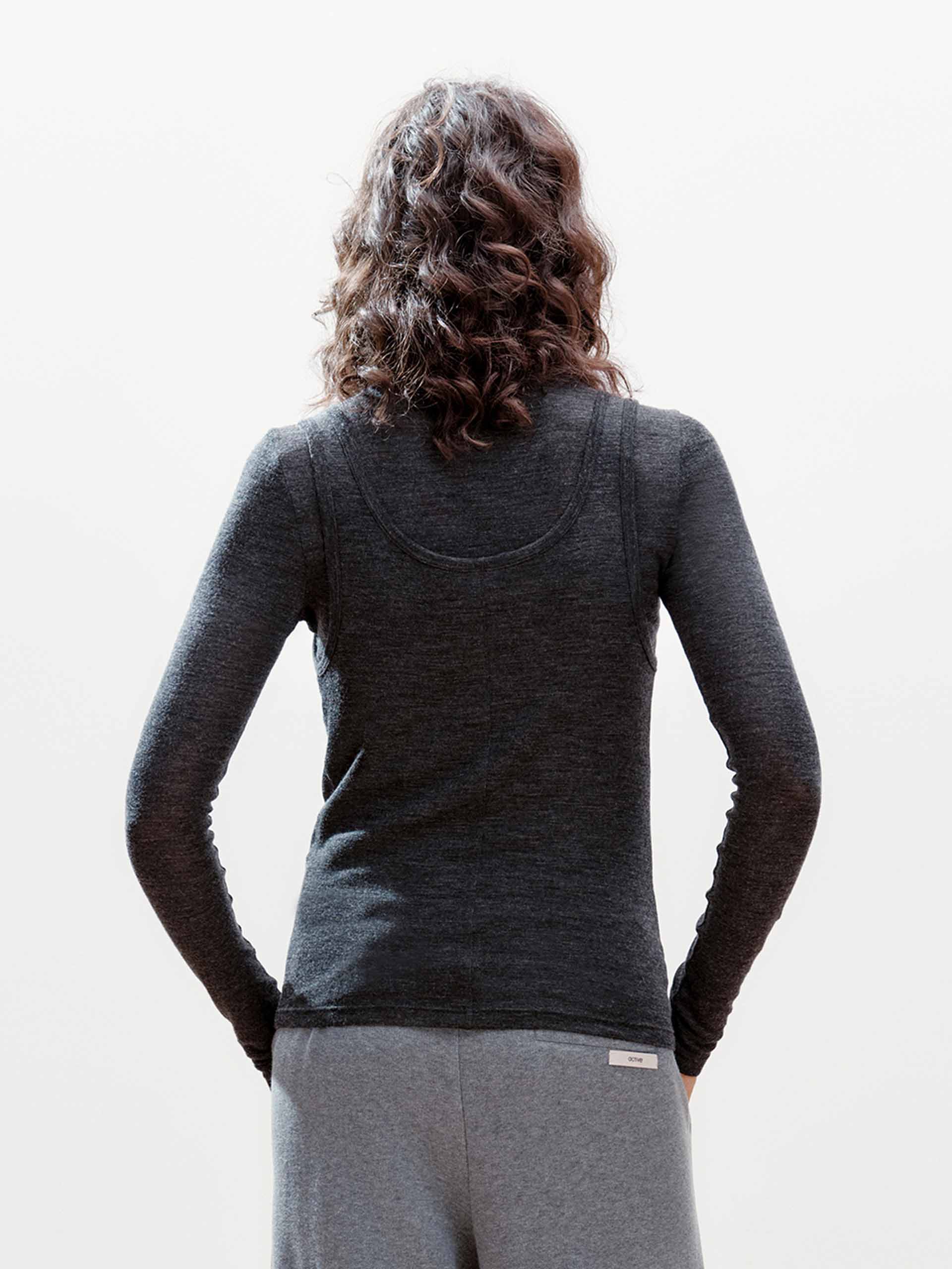 Two-piece Wool Blend T-shirt