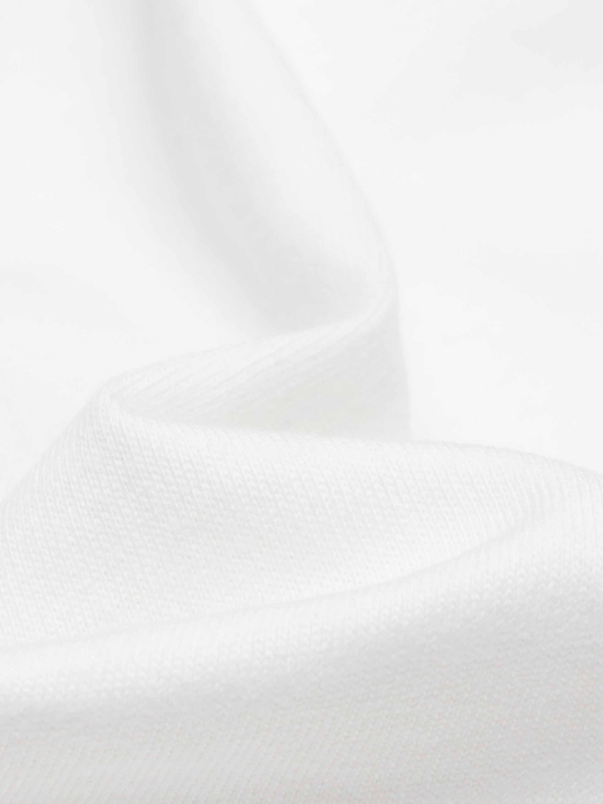Turtleneck Pure Cotton T-shirt