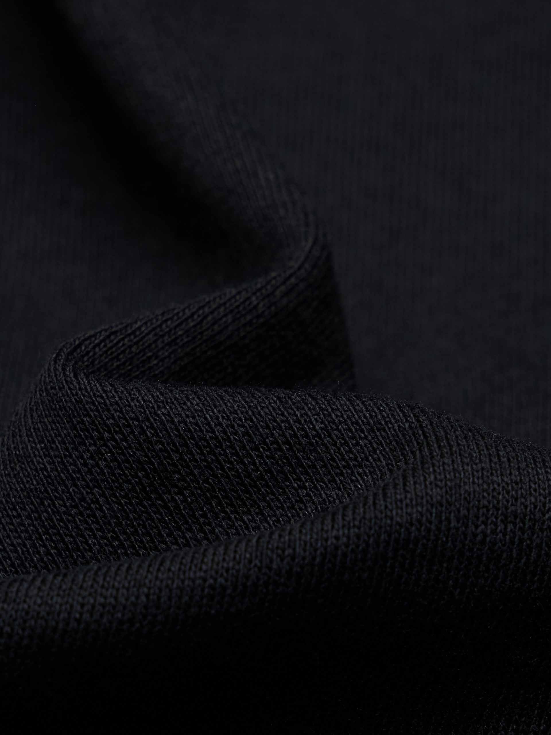 Turtleneck Pure Cotton T-shirt