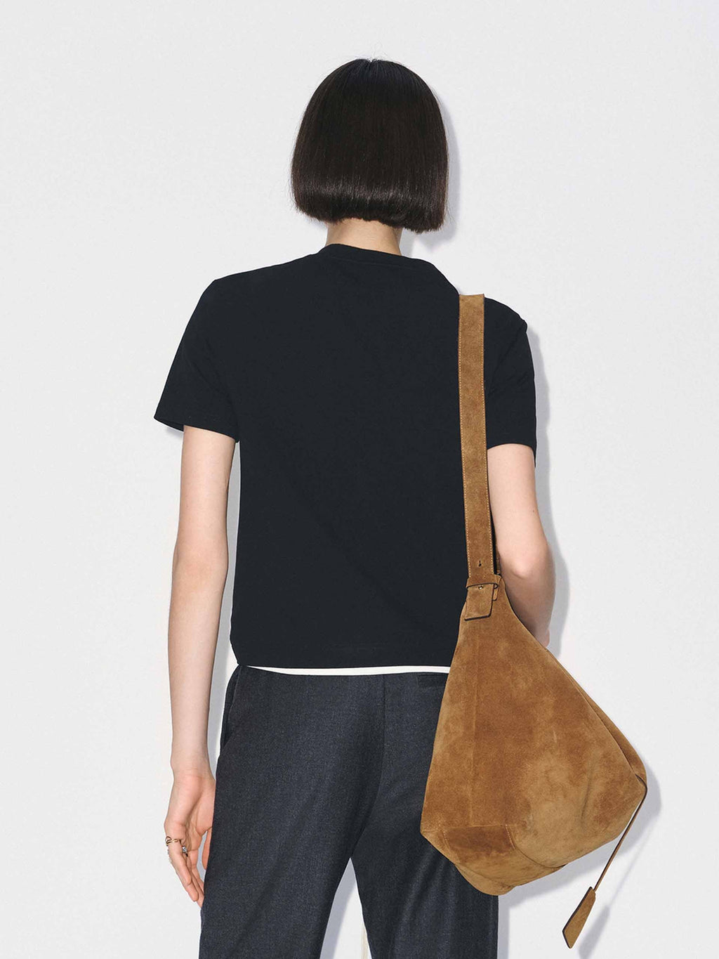 Front Woven Label T-shirt