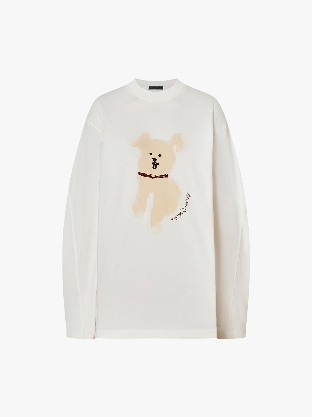 Puppy Pattern Cotton T-shirt