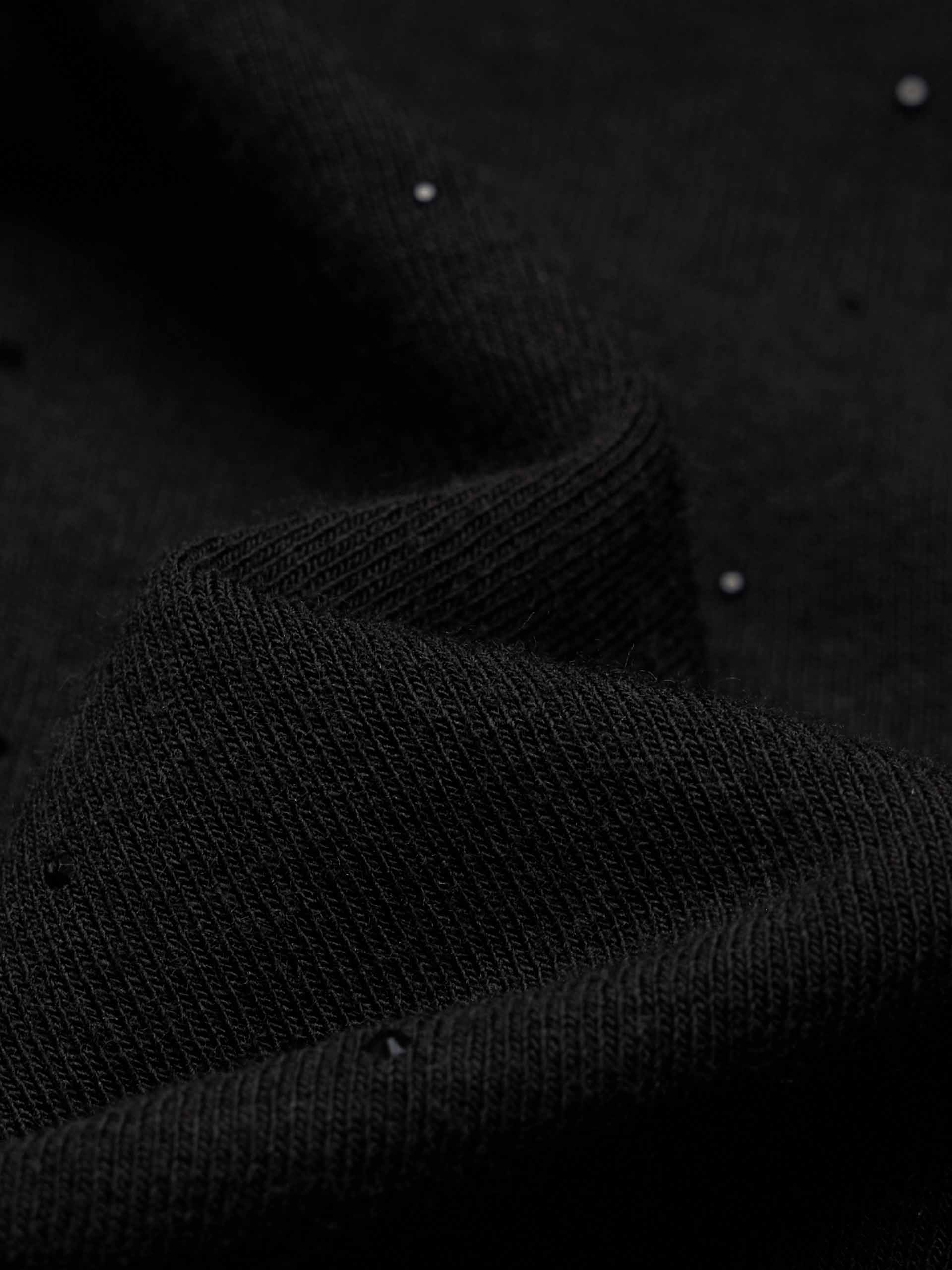 Turtleneck Rhinestone Blouse