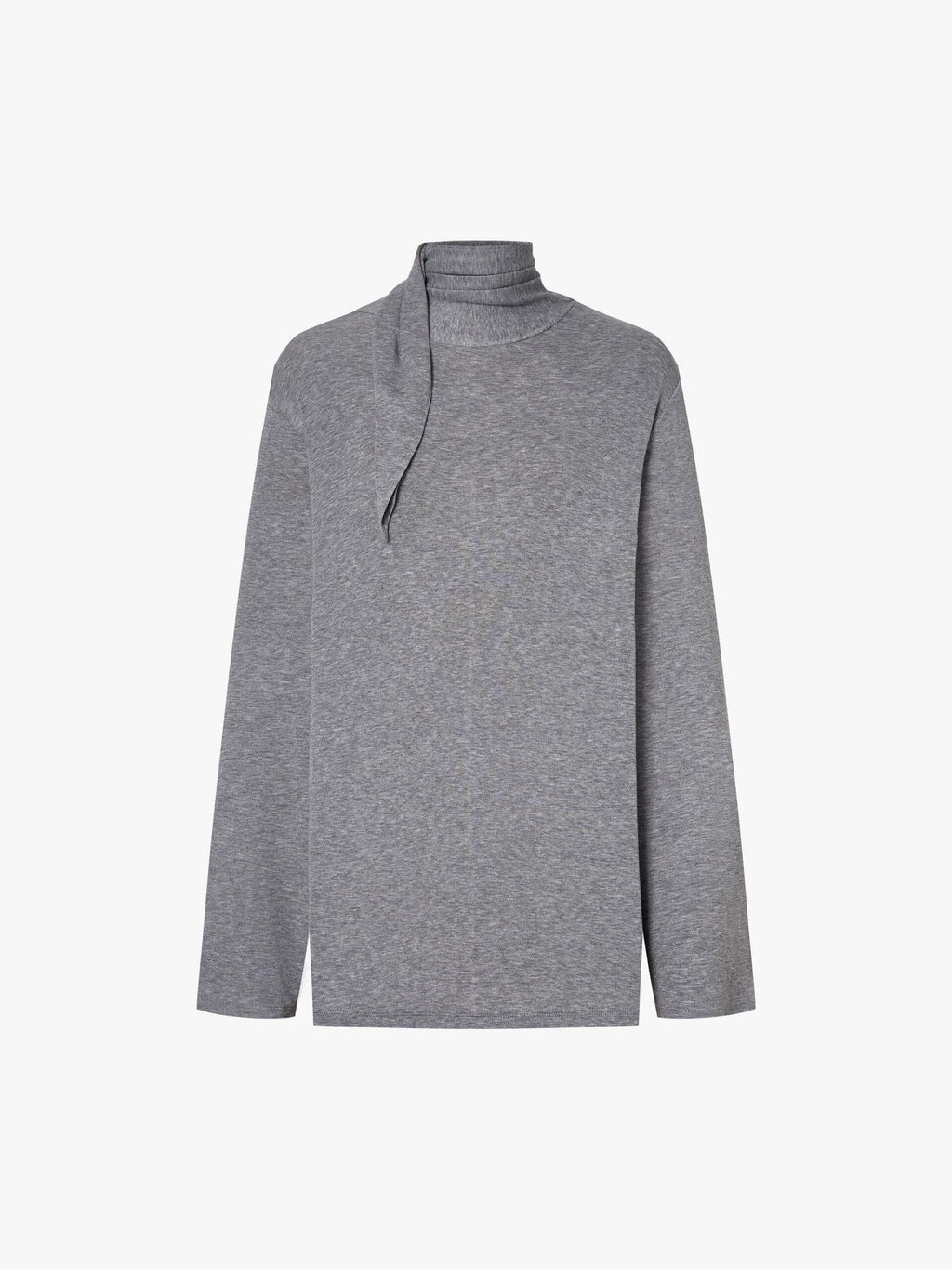 Tie Detail Turtleneck Blouse