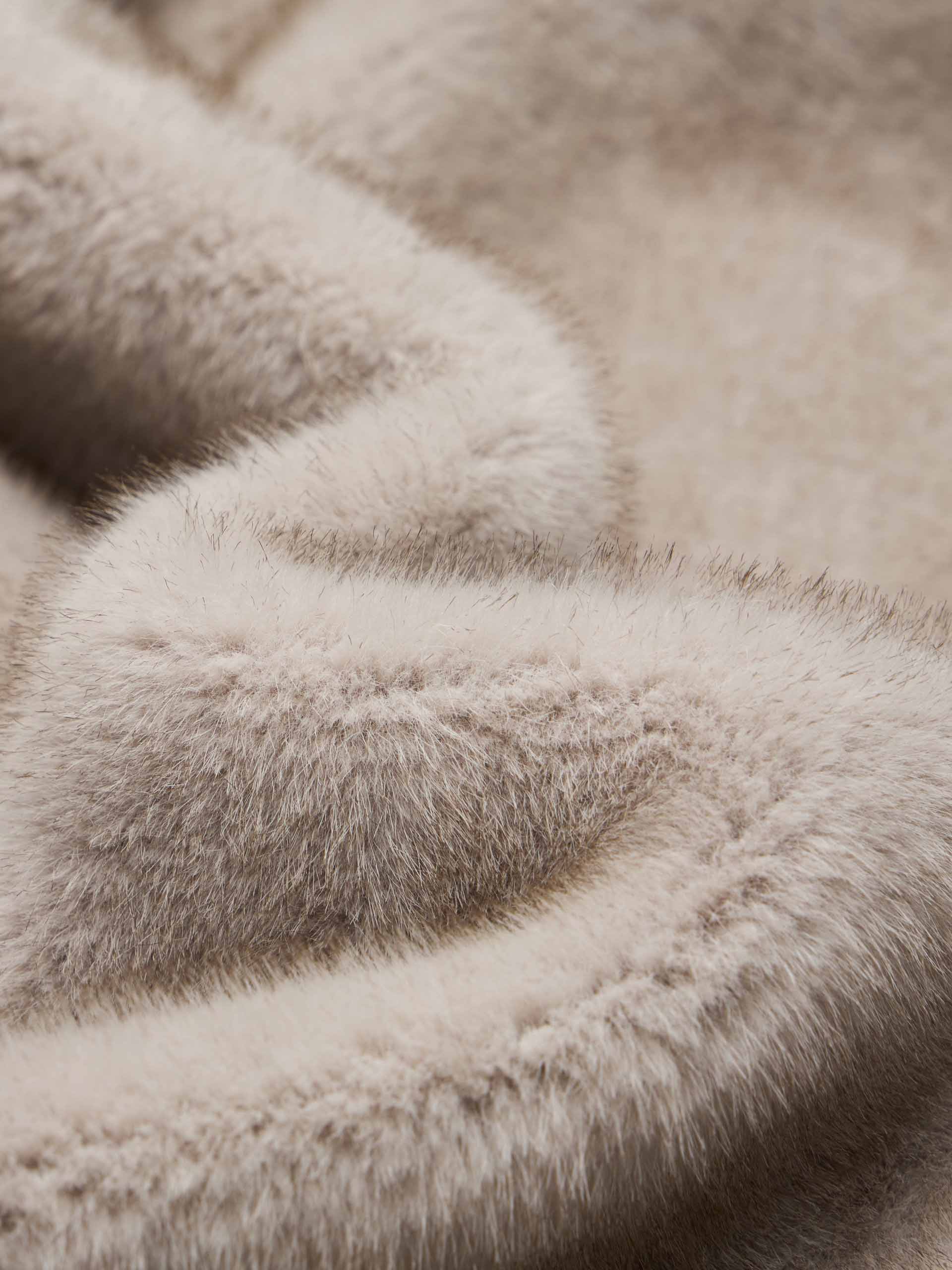 Sleeveless Fur Waistcoat