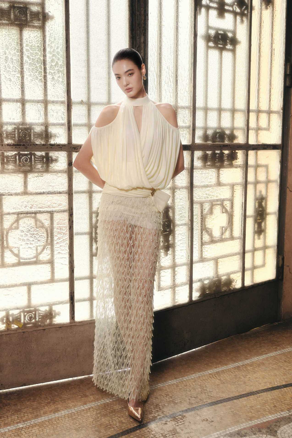 Evelyn Midi Skirt