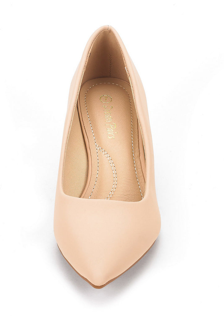 Kitten Heel Pointed Toe Pumps