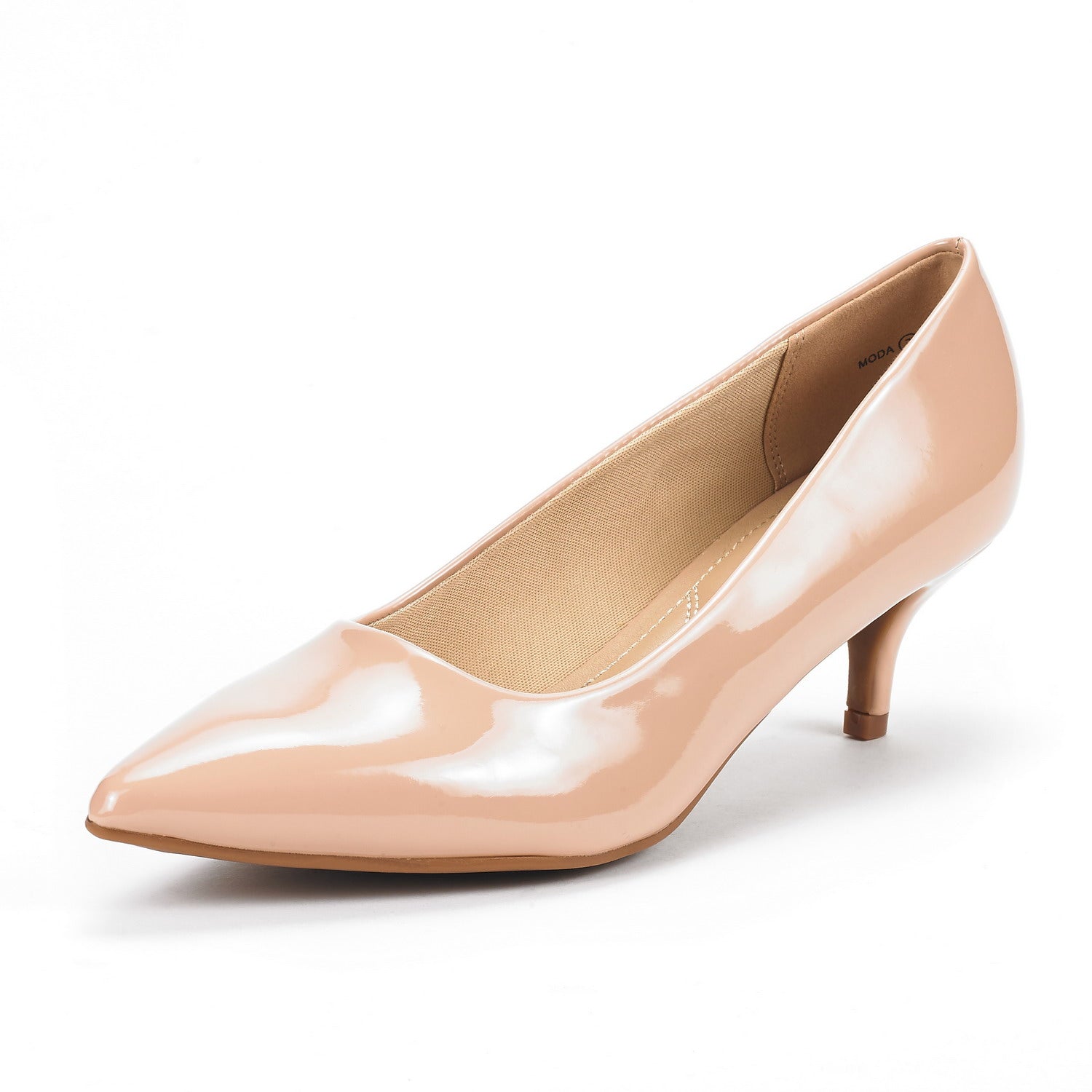 Kitten Heel Pointed Toe Pumps