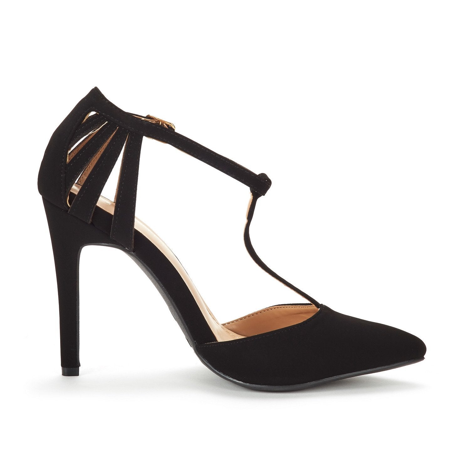 Strappy High Heel Pump Shoes