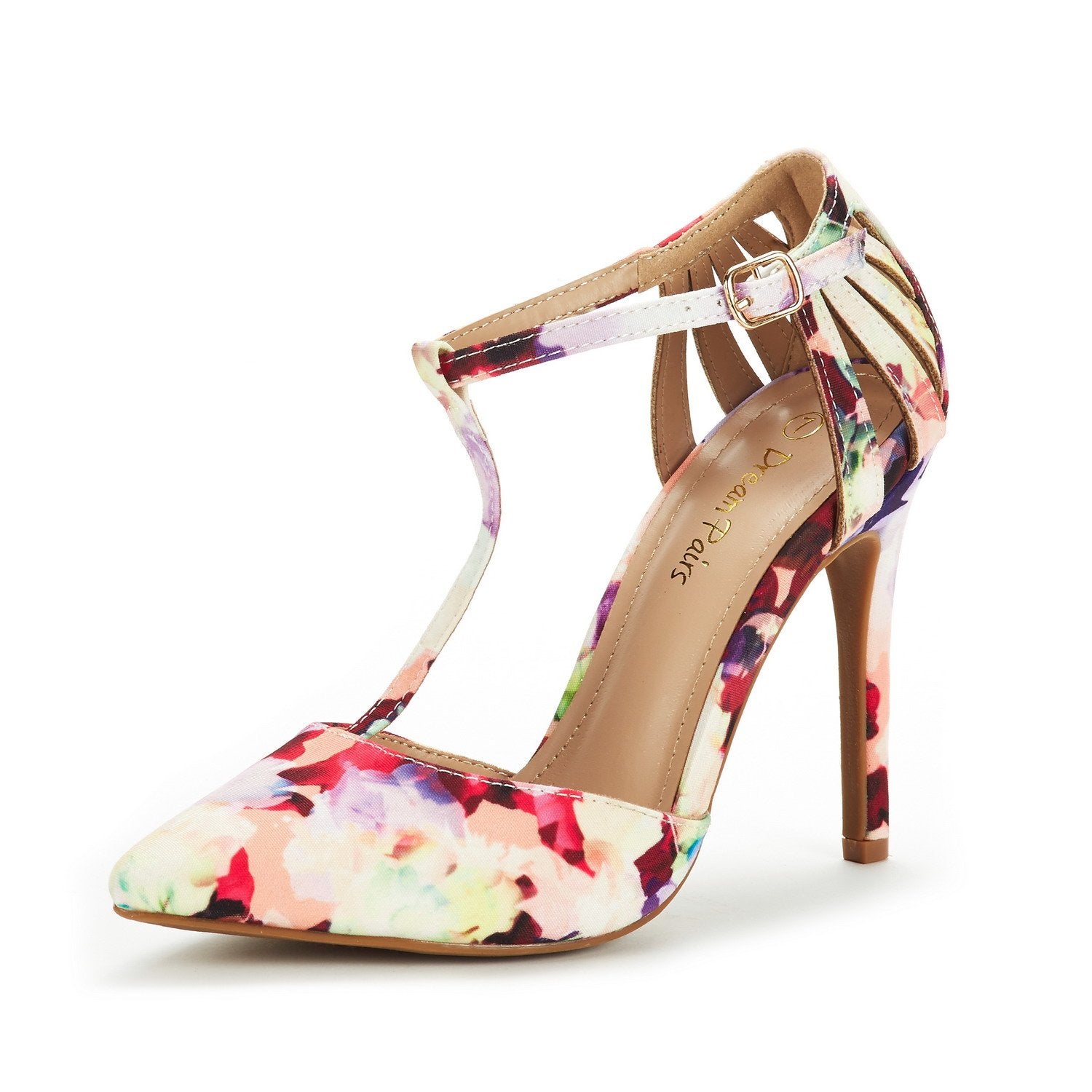 Strappy High Heel Pump Shoes