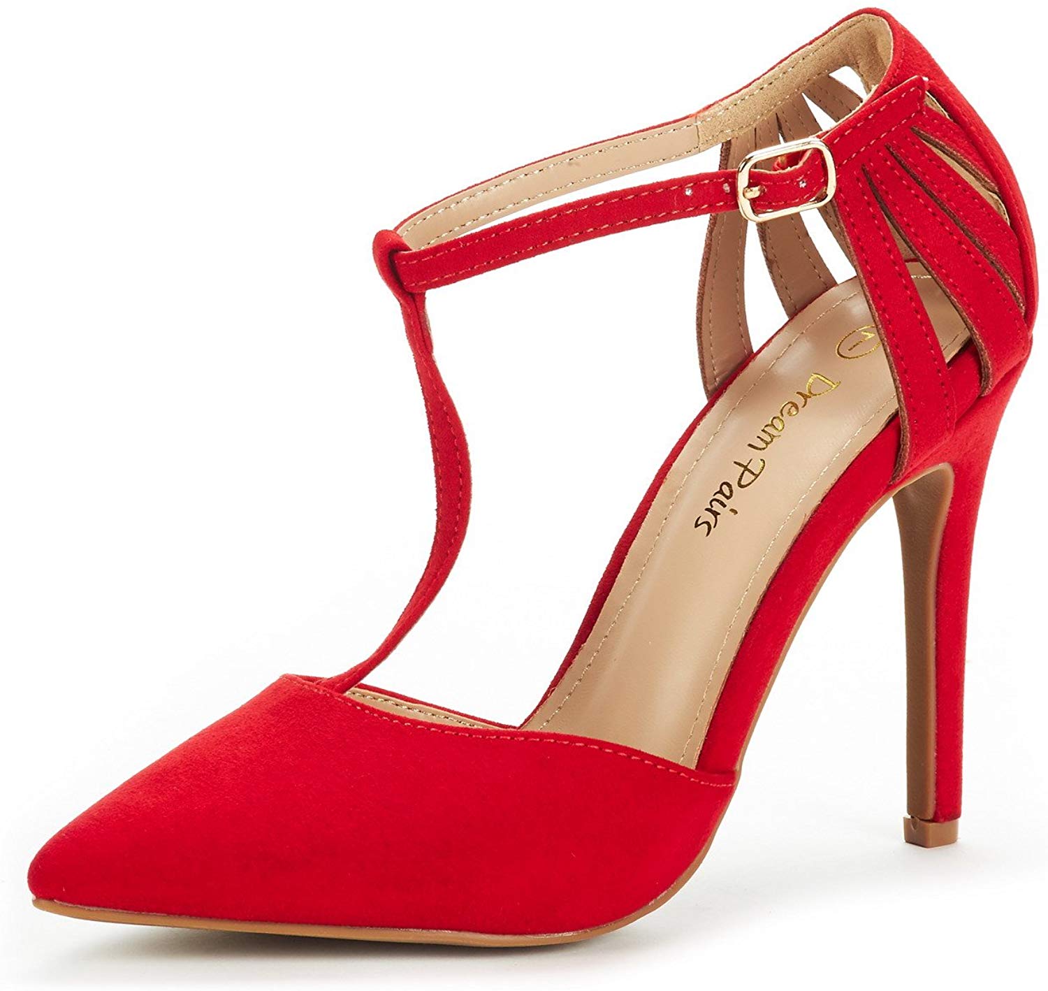Strappy High Heel Pump Shoes