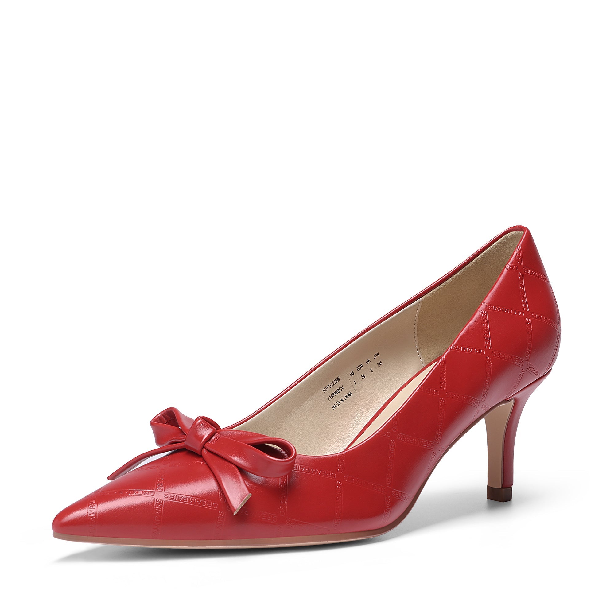 Pointed Toe Kitten Heel Pumps