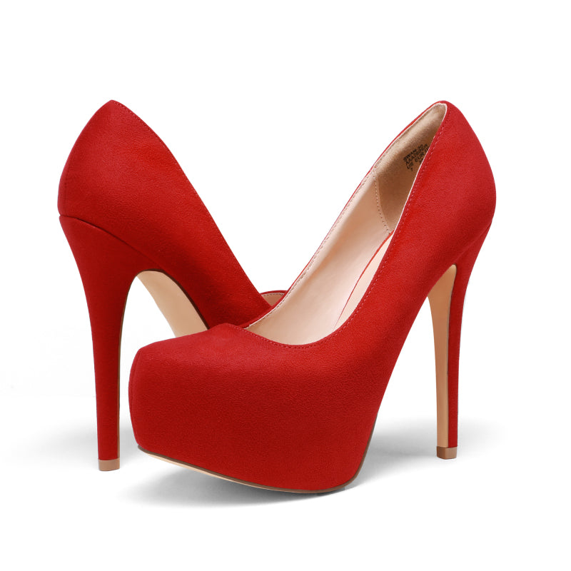High Heel Platform Pumps