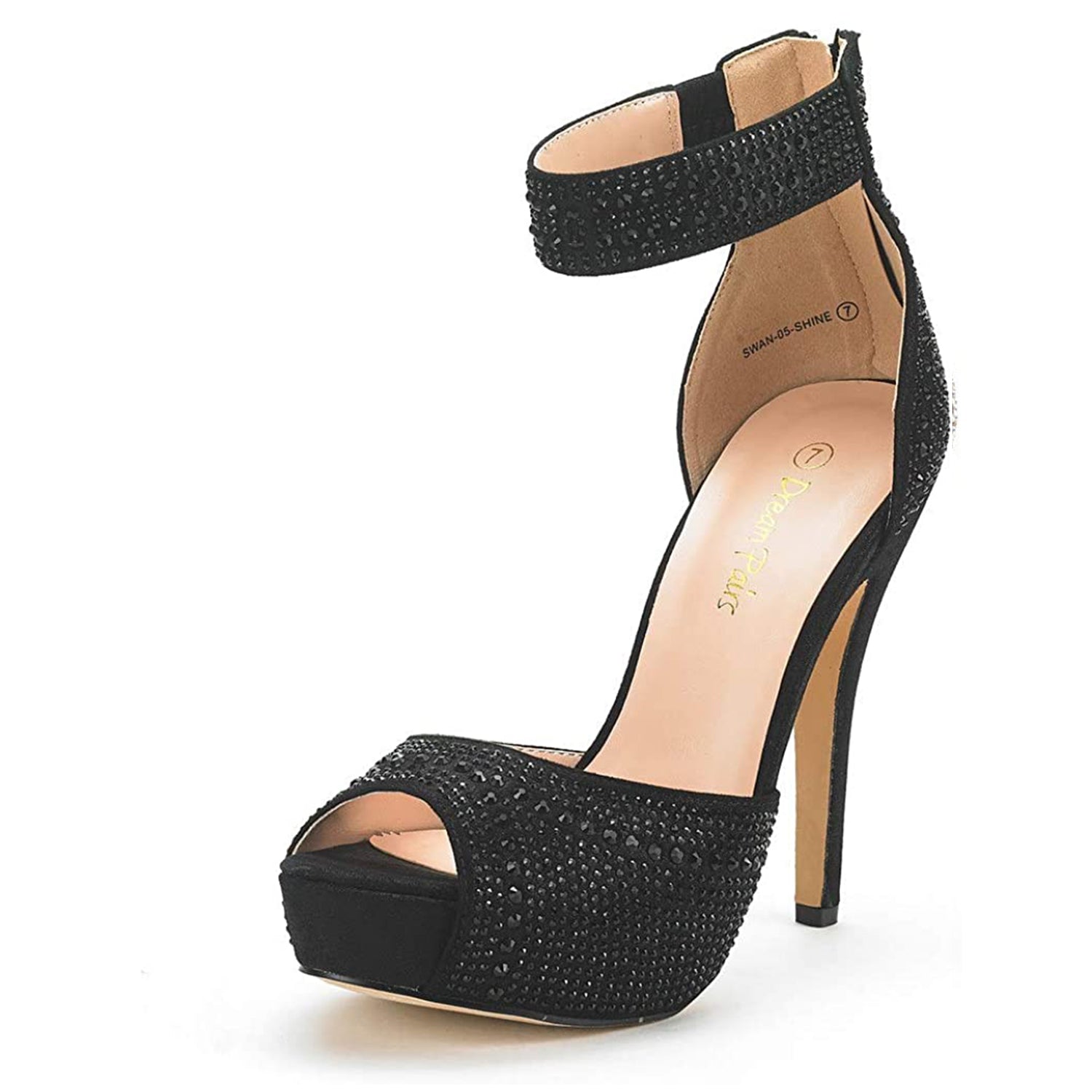 Peep Toe Stiletto Platform Sandals