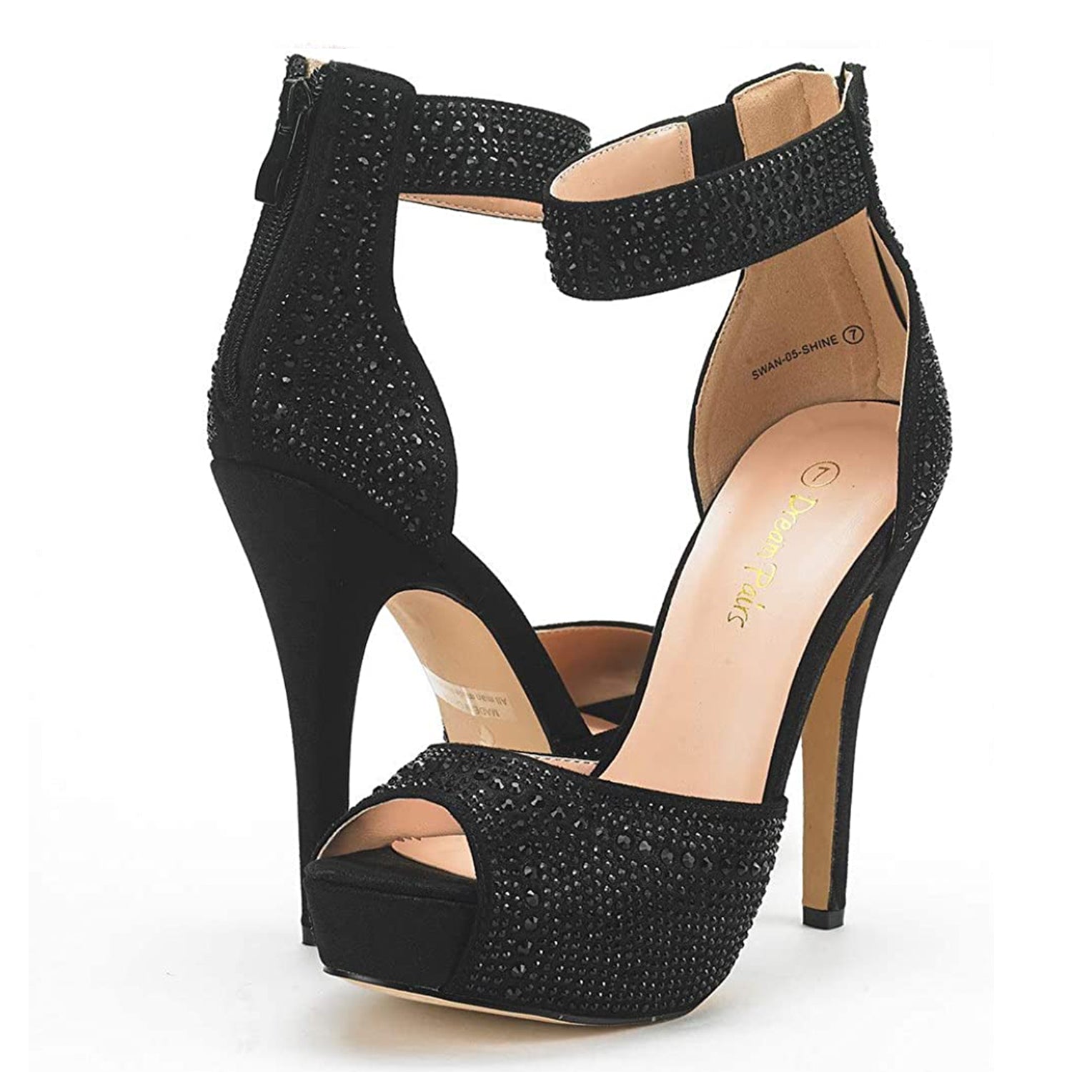 Peep Toe Stiletto Platform Sandals