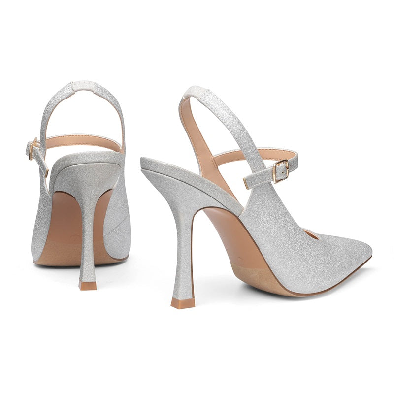 Pointed Toe Stiletto Heels Pumps