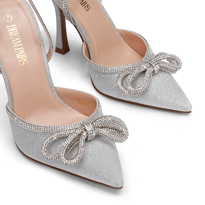 Destiny Rhinestone Strap Pumps