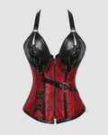 Lace-up 4 Steel Bone Leather Corset