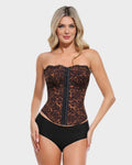 Sexy Leopard Shaping Corset Top with Tummy Control