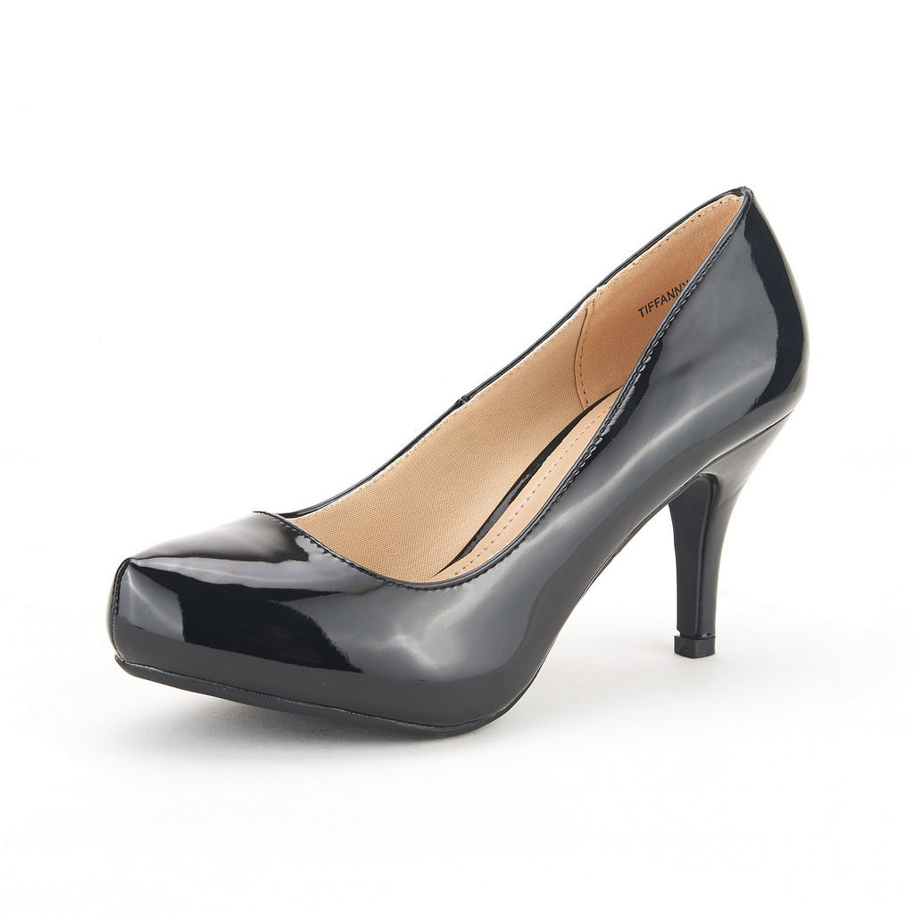Classic Closed Toe 3 Inch Heels Pumps