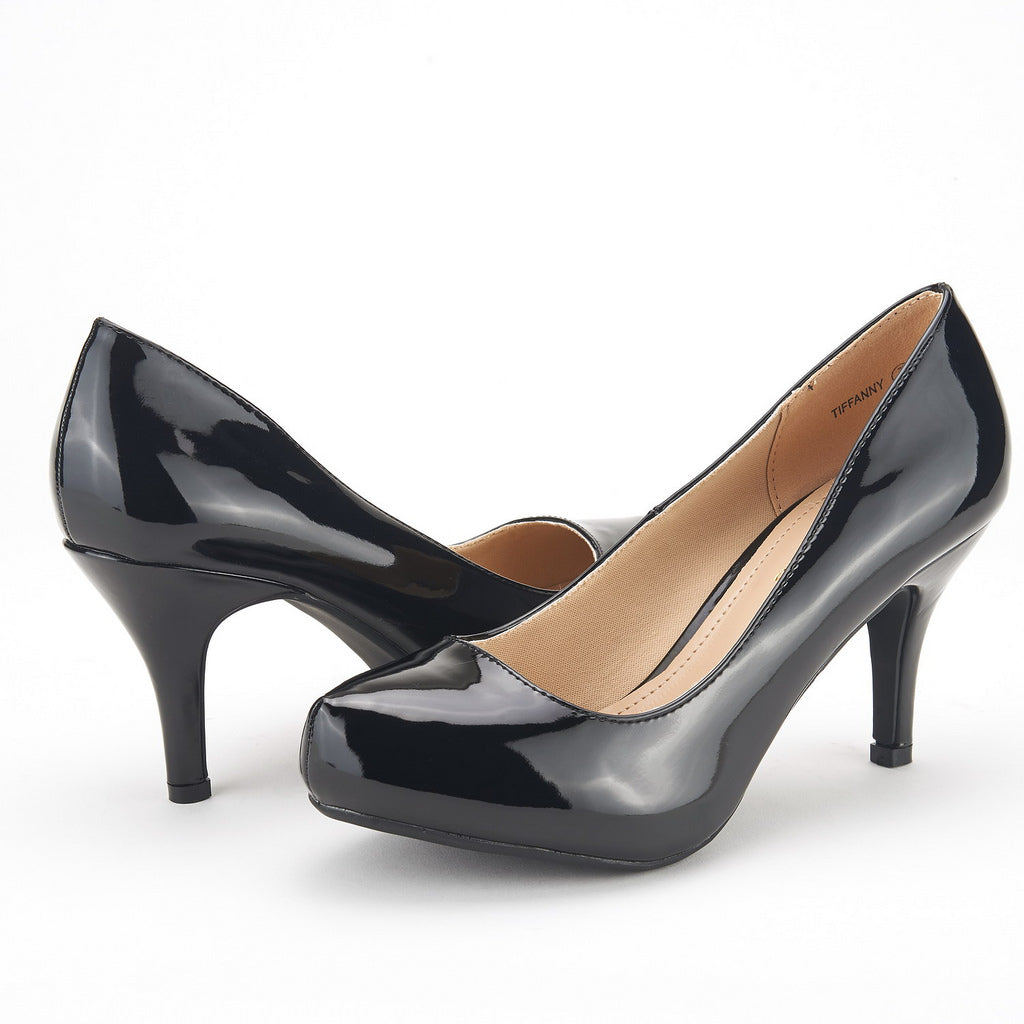 Classic Closed Toe 3 Inch Heels Pumps
