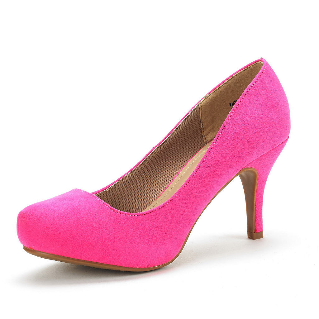 Classic Closed Toe 3 Inch Heels Pumps