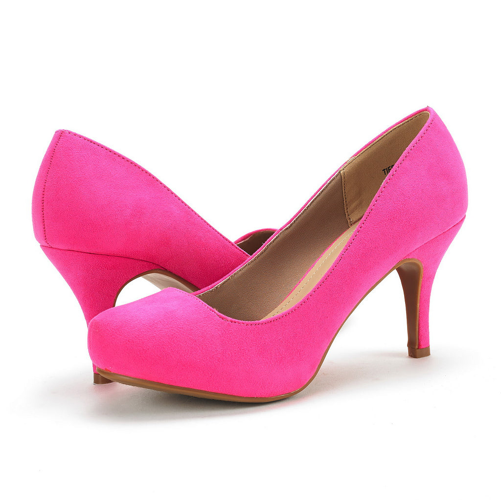 Classic Closed Toe 3 Inch Heels Pumps
