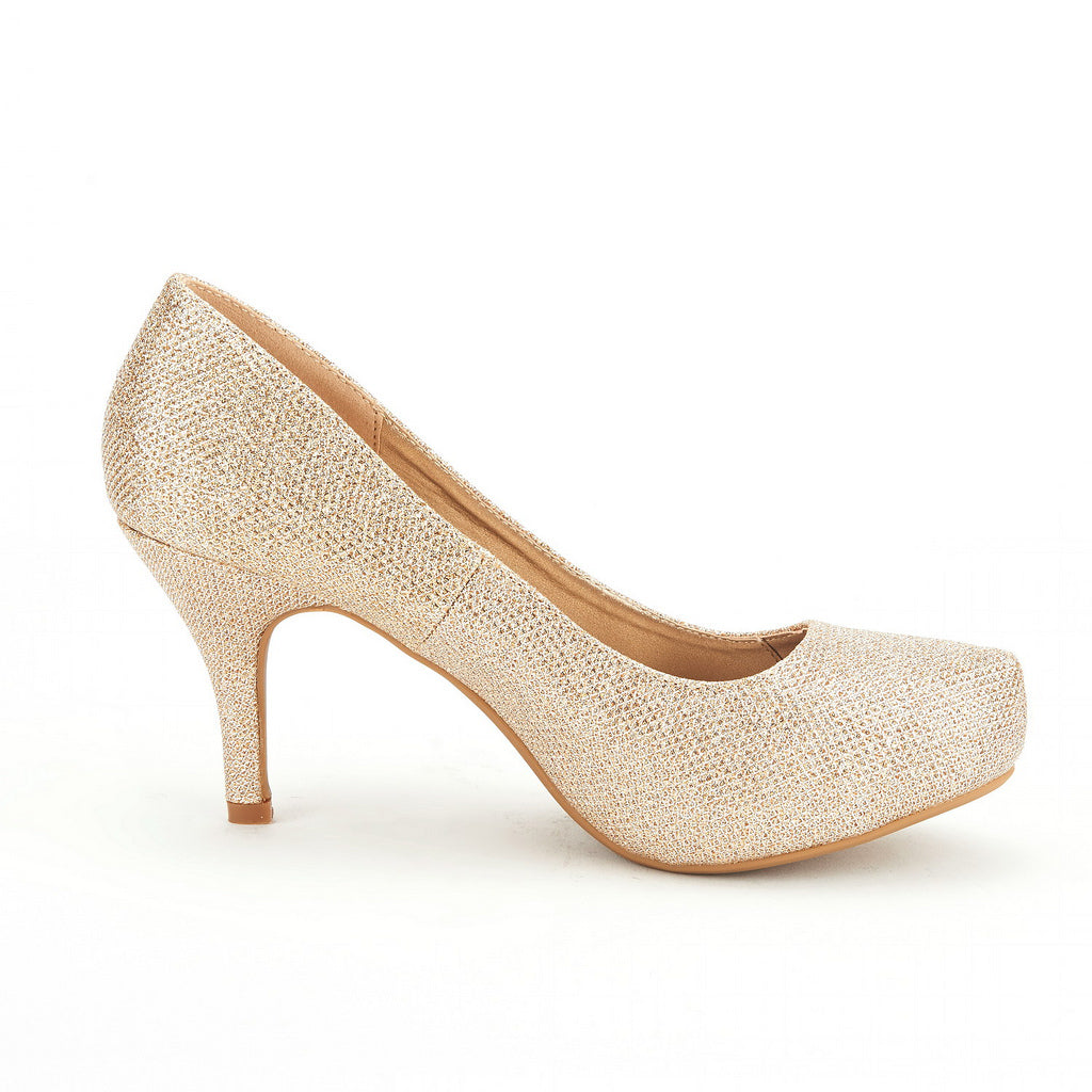 Classic Closed Toe 3 Inch Heels Pumps