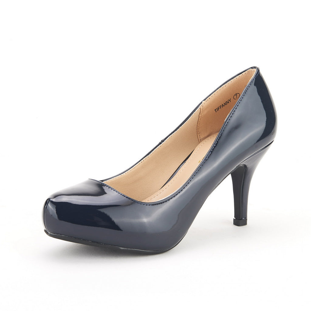 Classic Closed Toe 3 Inch Heels Pumps