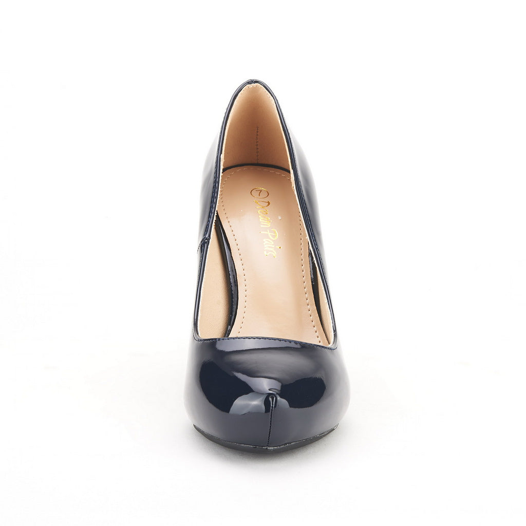 Classic Closed Toe 3 Inch Heels Pumps