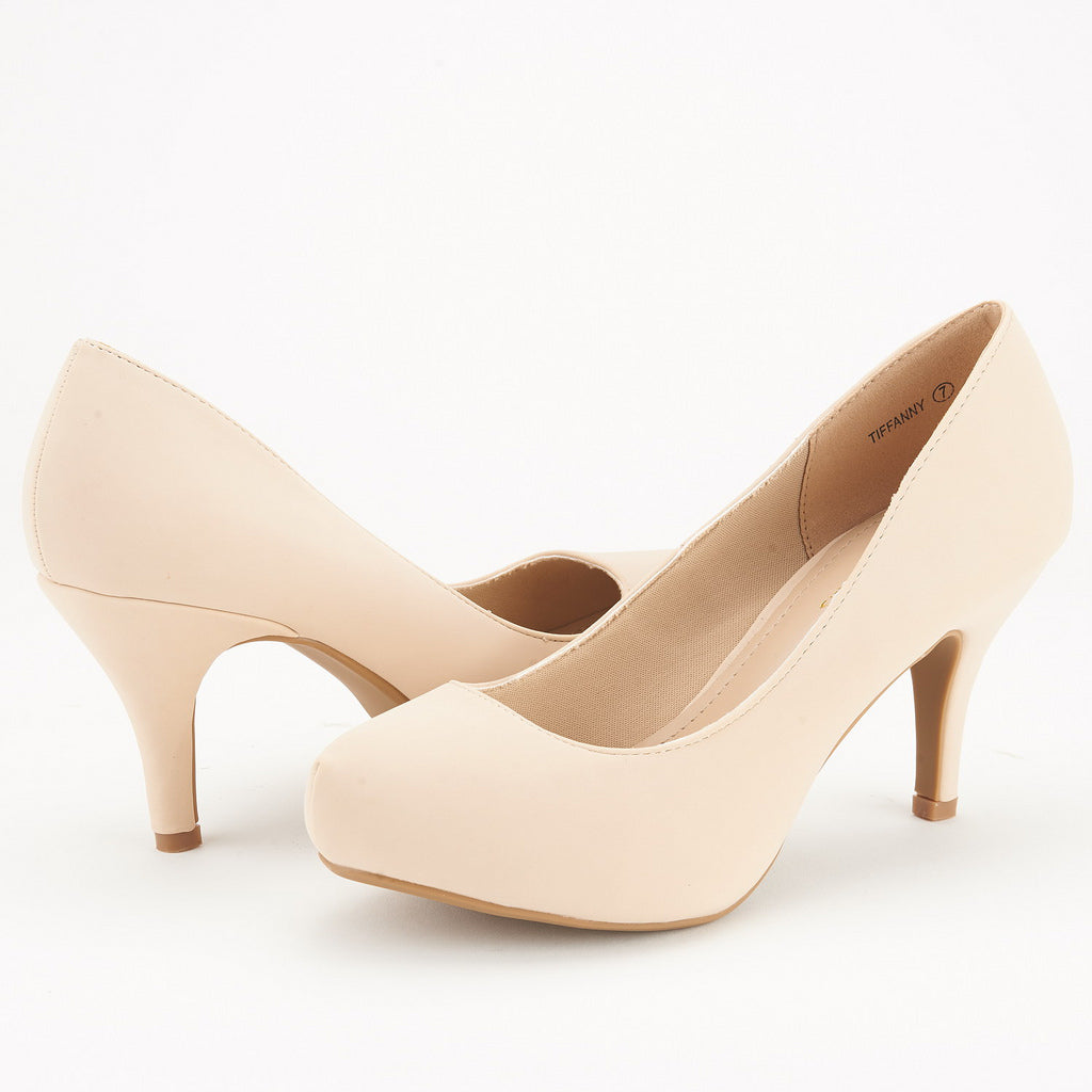 Classic Closed Toe 3 Inch Heels Pumps