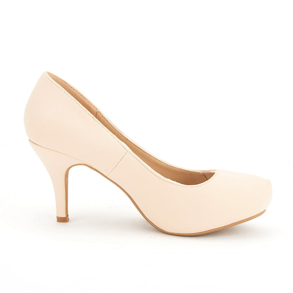 Classic Closed Toe 3 Inch Heels Pumps