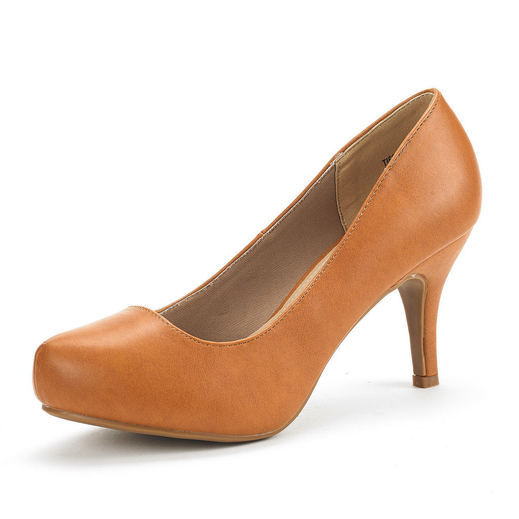 Low Stiletto Dress Pumps