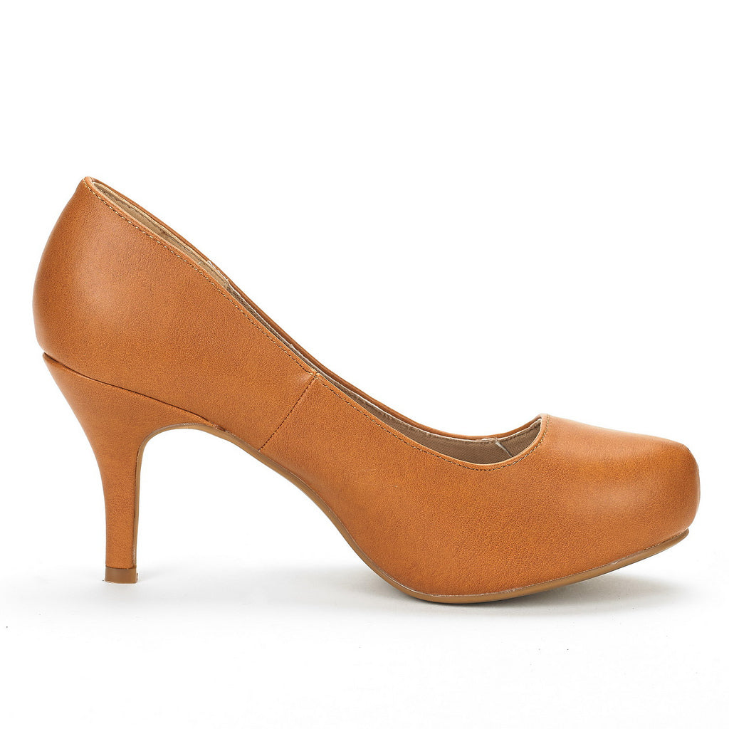 Low Stiletto Dress Pumps