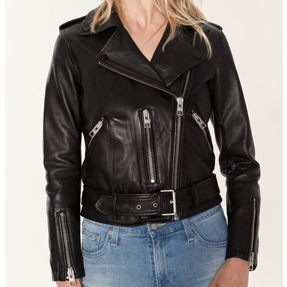 Women Night Black Jacket