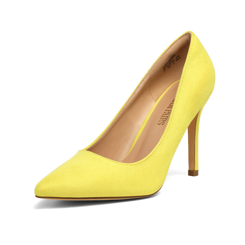 Women's High Heel Suede Pump Shoes