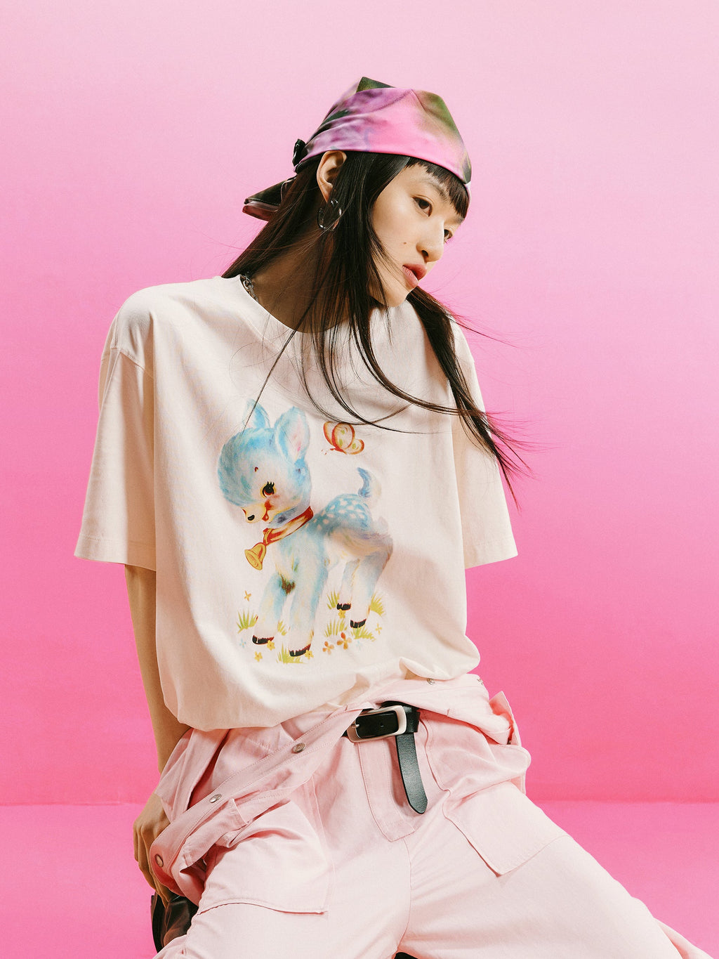 HOT SALE Cartoon Print Cotton T-shirt