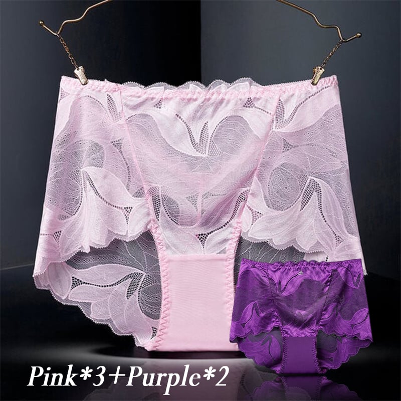 🔥Last Day 50% Off🔥LADIES SILK LACE HANDMADE UNDERWEAR (7PCS or 5PCS)