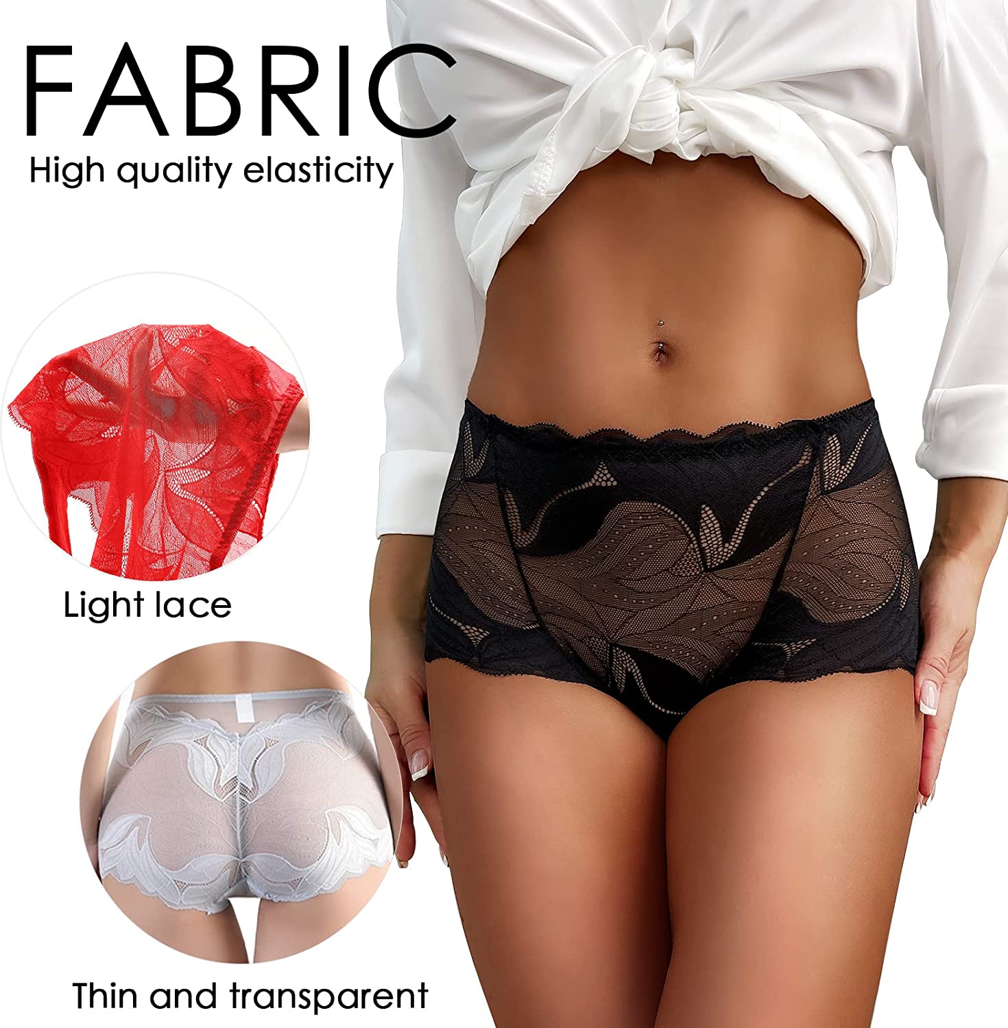 🔥Last Day 50% Off🔥LADIES SILK LACE HANDMADE UNDERWEAR (7PCS or 5PCS)