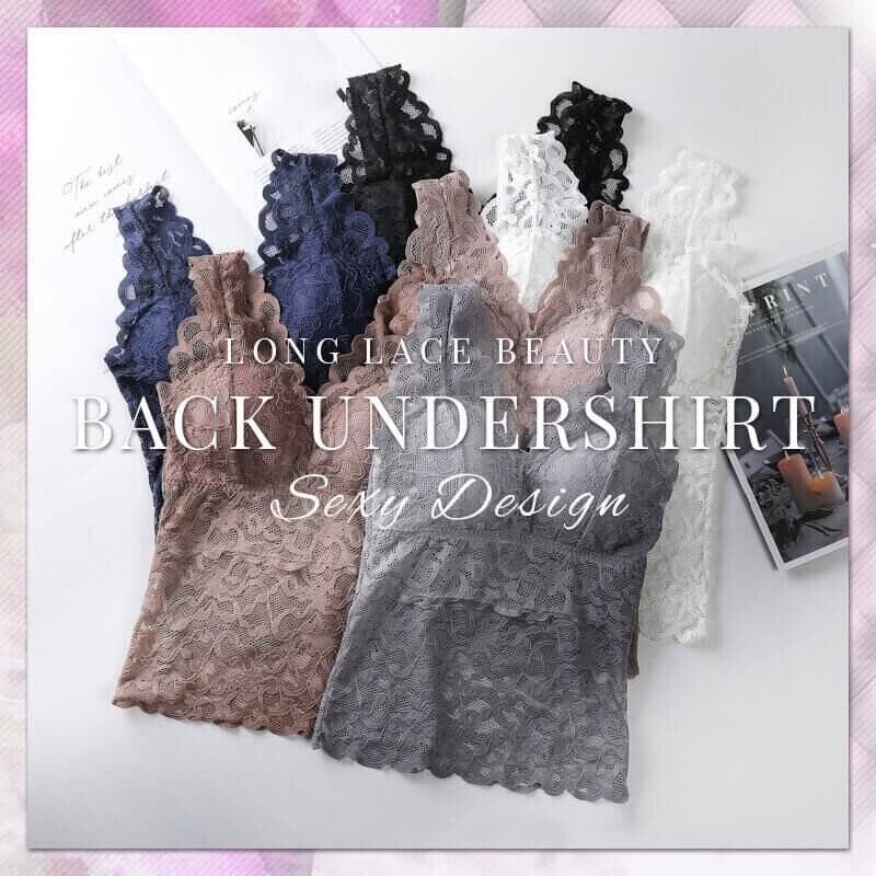 Long Lace Beauty Back Undershirt🔥 Buy more save more🔥
