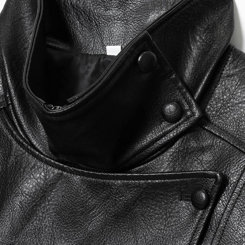 Oversized Leather Jacket