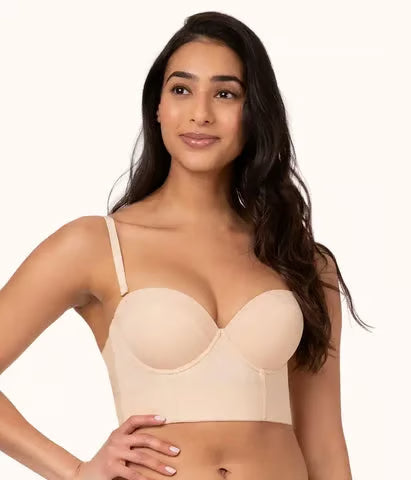 (🎁LAST DAY 49% OFF)😍Women's Full Bust and Full Figure Strapless Longline Bra✨BUY 2 GET EXTRA 20% OFF & FREE SHIPPING 🎁