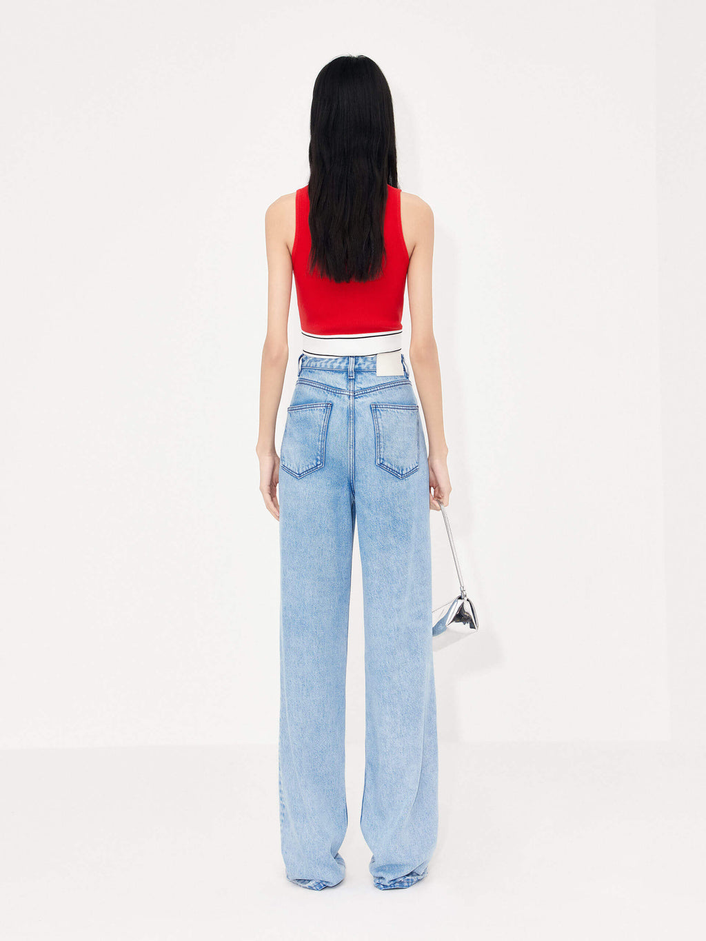 Full Length Straight Jeans