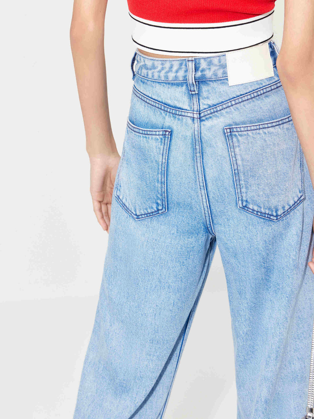 Full Length Straight Jeans