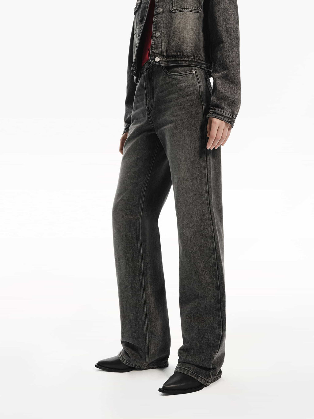 Straight Denim Jeans