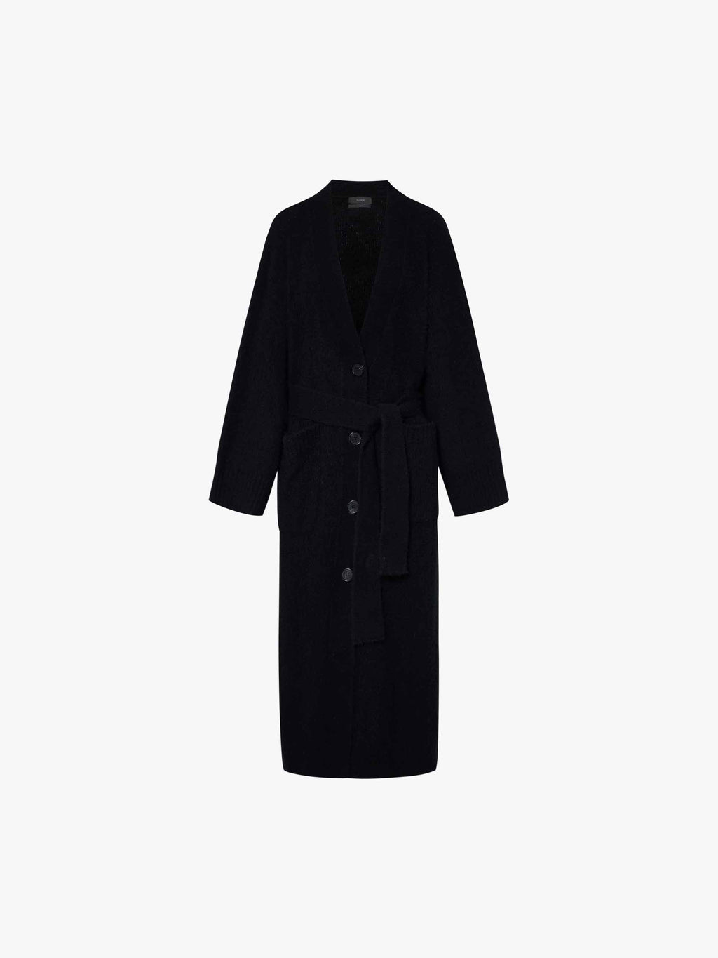 Wool Blend Long Cardigan