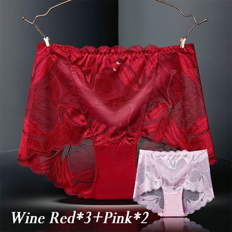 🔥Last Day 50% Off🔥LADIES SILK LACE HANDMADE UNDERWEAR (7PCS or 5PCS)